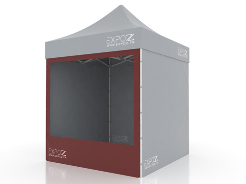 Wall panorama 2 m pour Folding tent Expotent Premium