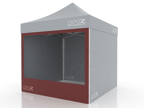 Wall panorama 3 m pour Folding tent Expotent Premium