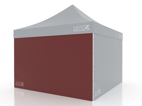 Wall standard - 4 m pour Folding Tent Expotent Premium