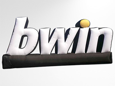 Logo Bwin gonflable géant