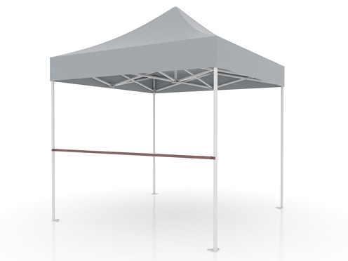 Barre télescopique horizontale universelle pour Tente pliante Expotent Premium
