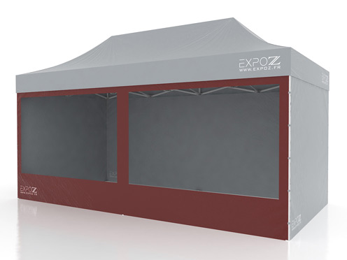 Mur panorama 6 m pour Tente pliante Expotent Premium