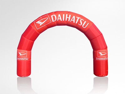 Arche Rainbow 4 m Daihatsu - Impression sur bannières amovibles