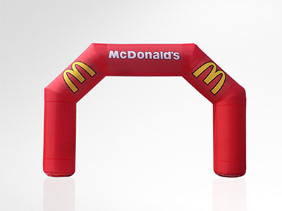 Arche Geo 6 m McDonald's - Impression complète par sublimation haute définition