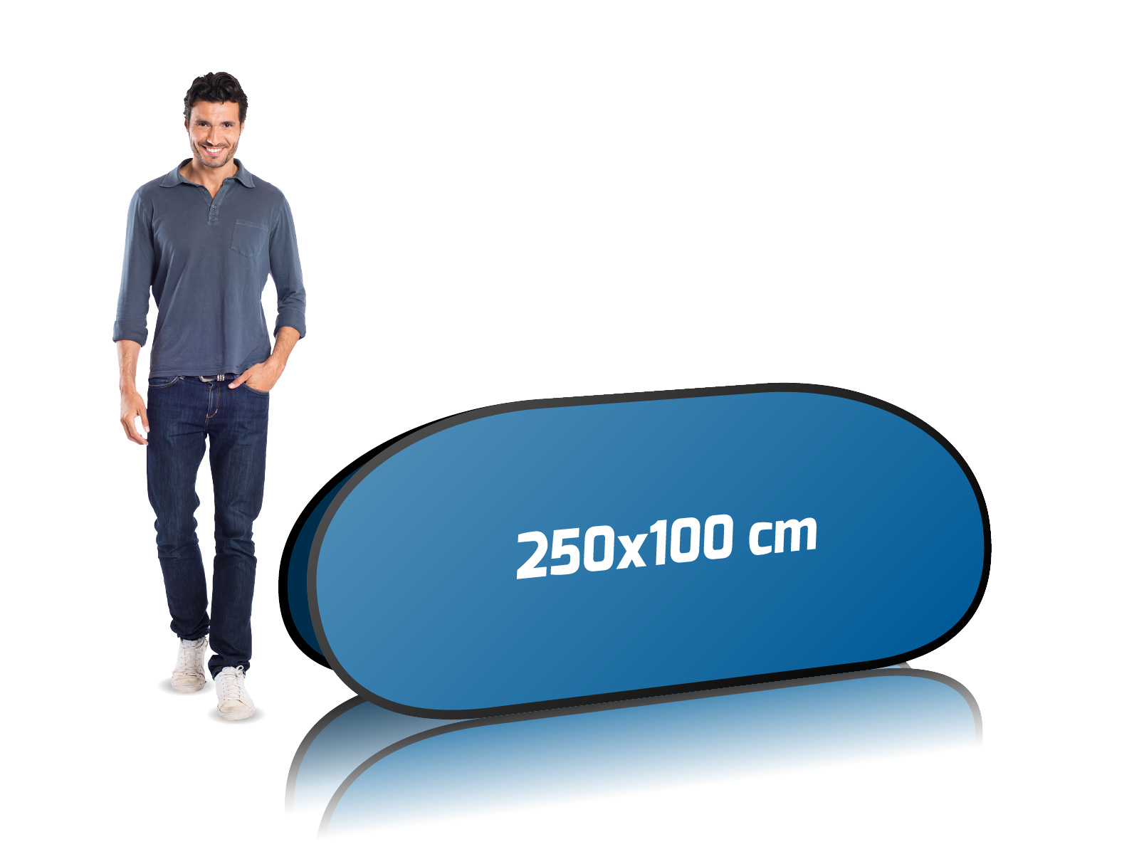 Banner Pop-up 250 x 100 cm