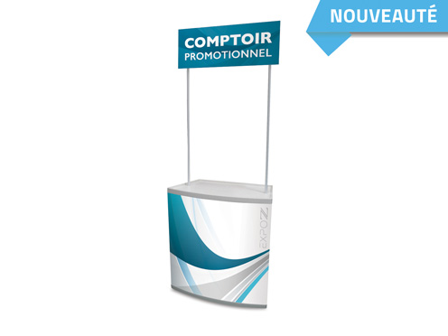 Trade fair counter promotional