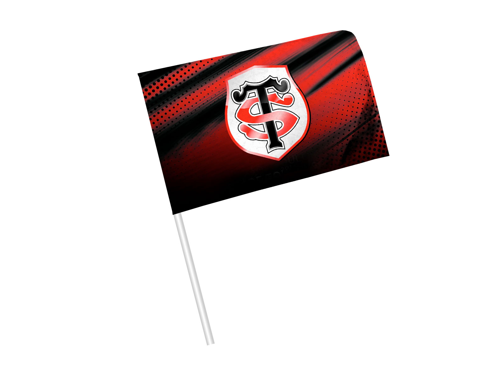 Fan Flag 21x15 cm