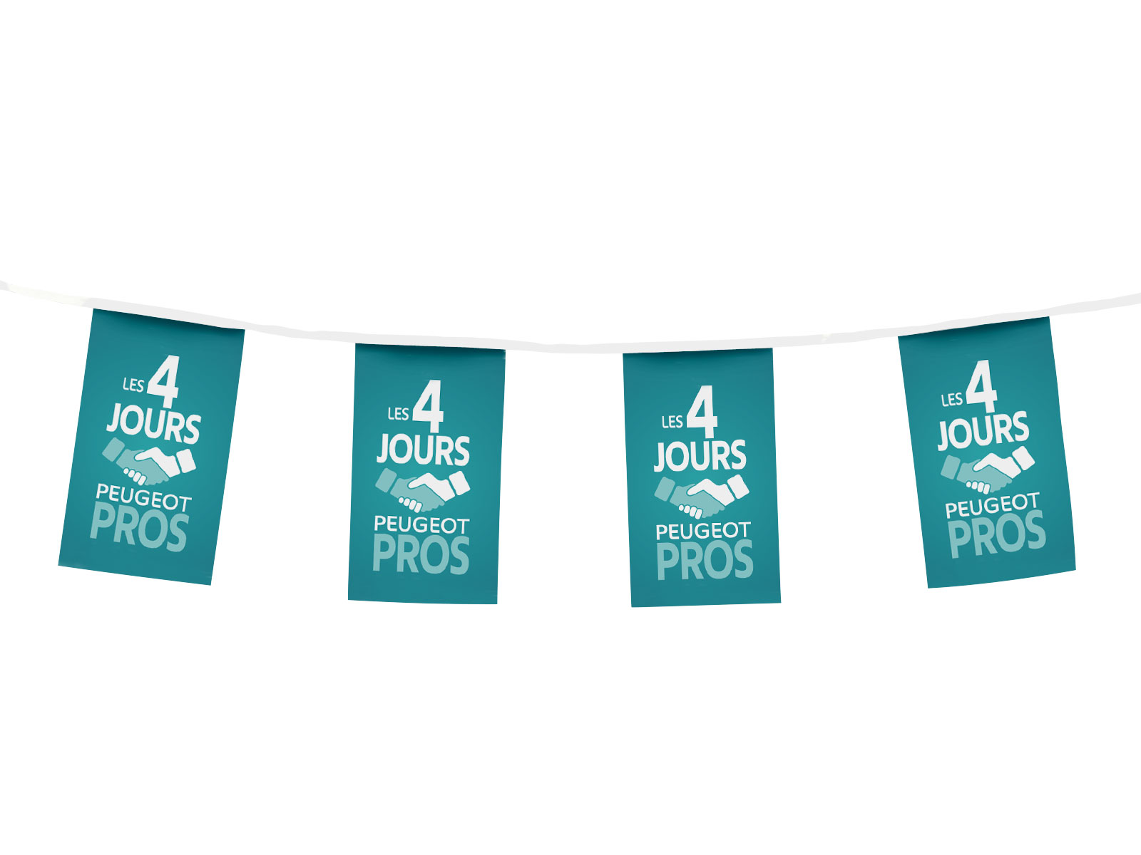 Garlands and pennants 20 x 30 cm 5 m