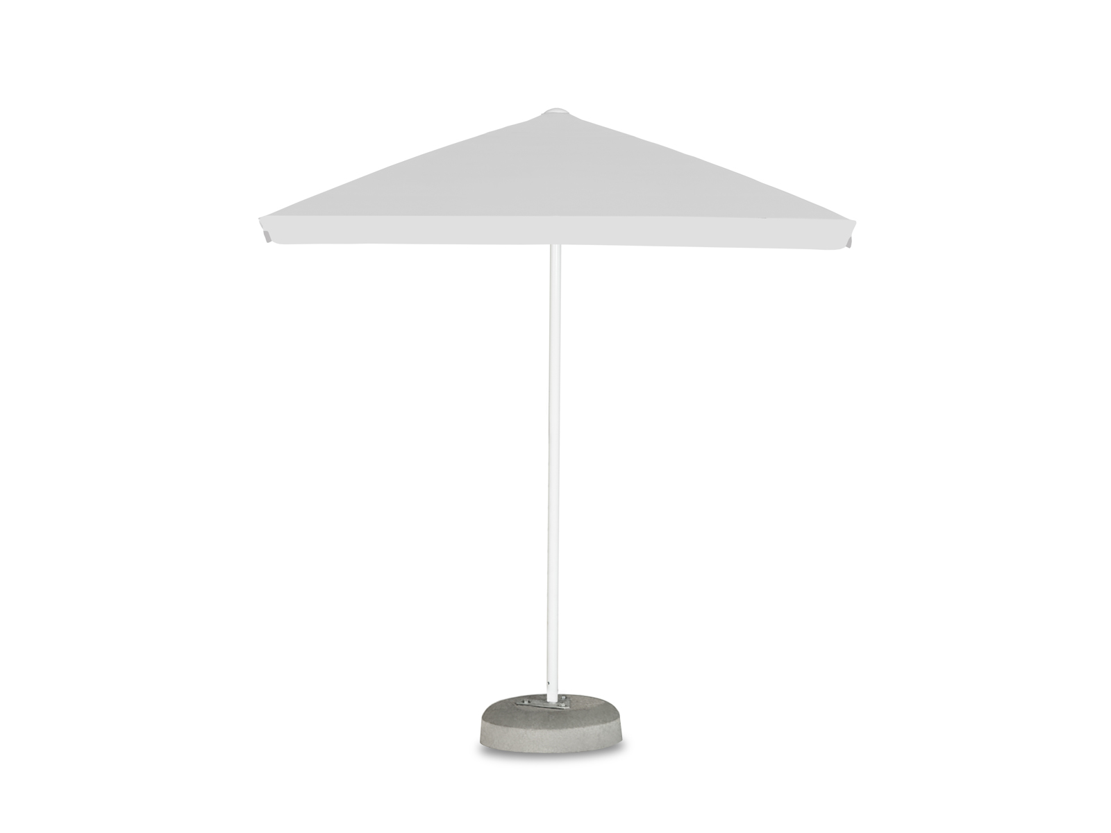 Parasol Éco carré 2 x 2 m