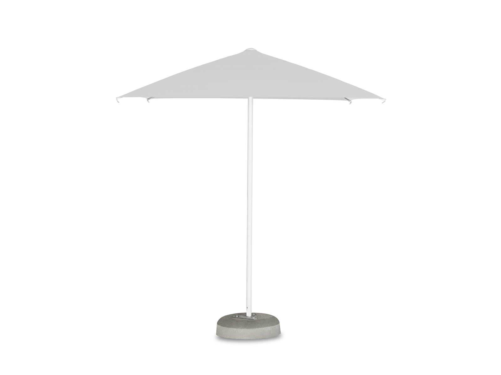 Parasol Éco carré 2 x 2 m