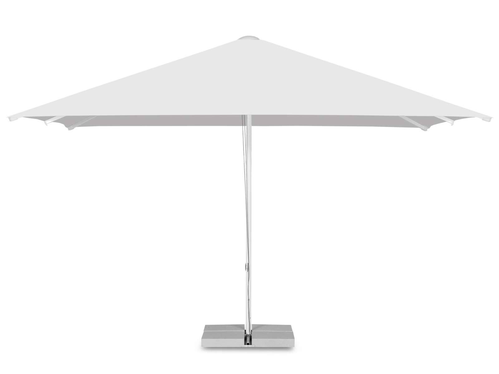 Parasol Extrem carré 4 x 4 m