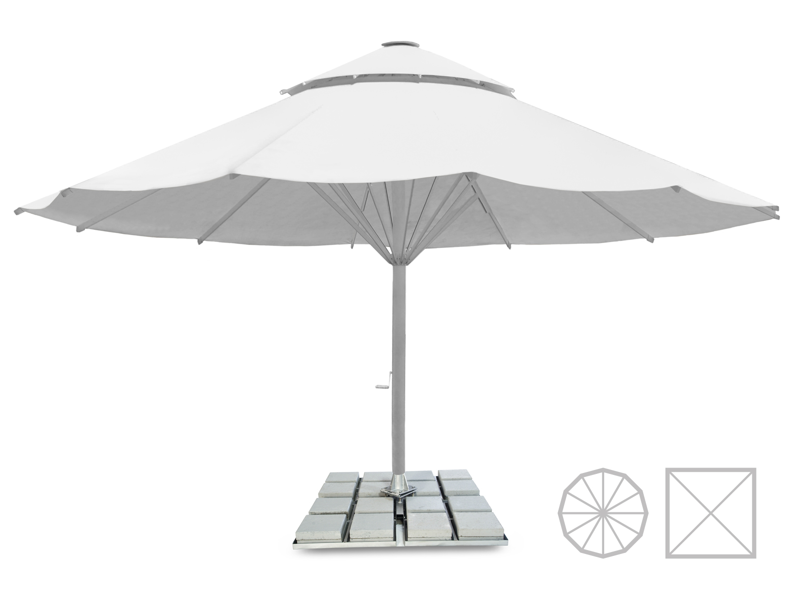 Parasol géant