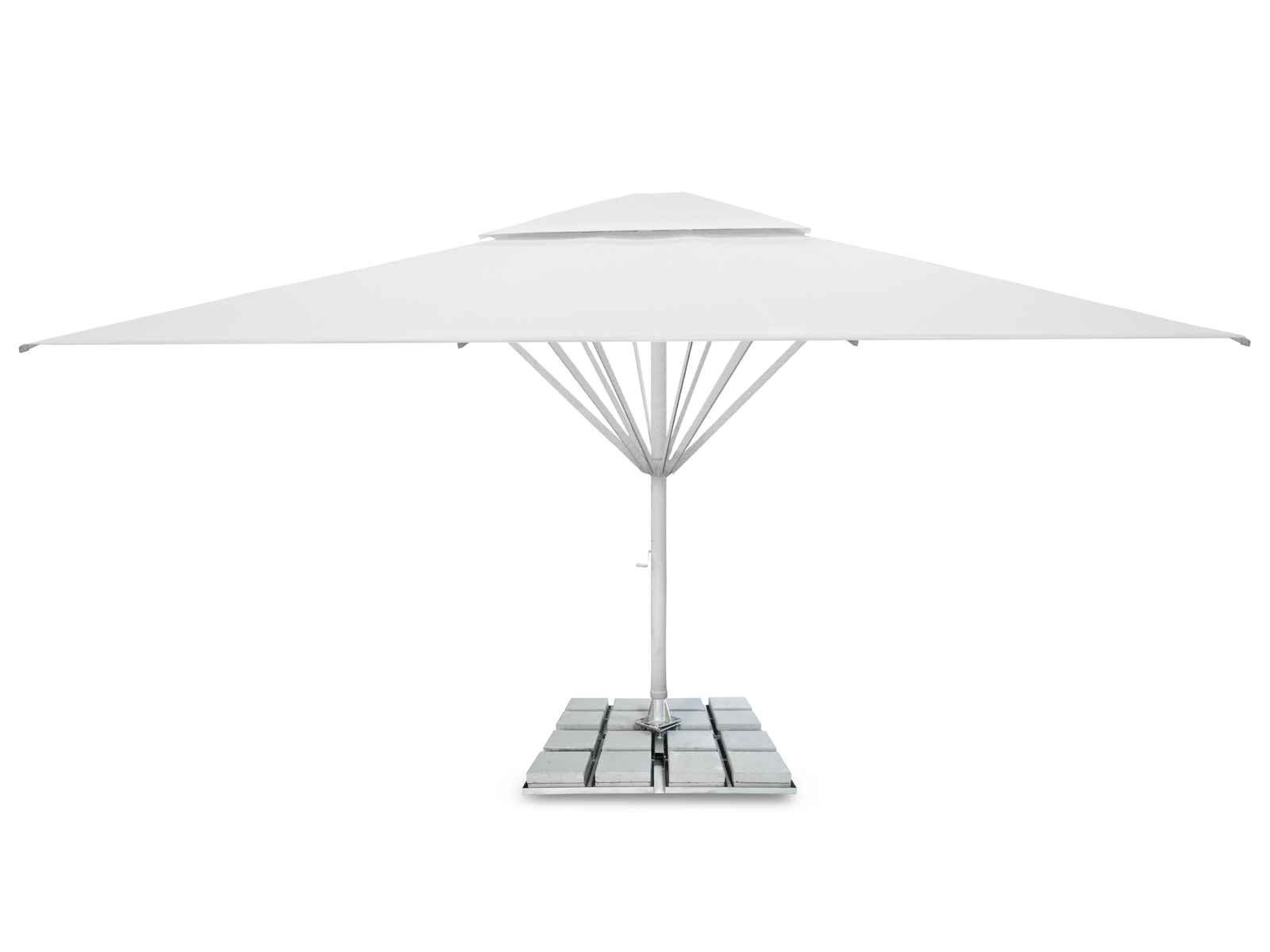 Parasol Géant carré 7 x 7 m