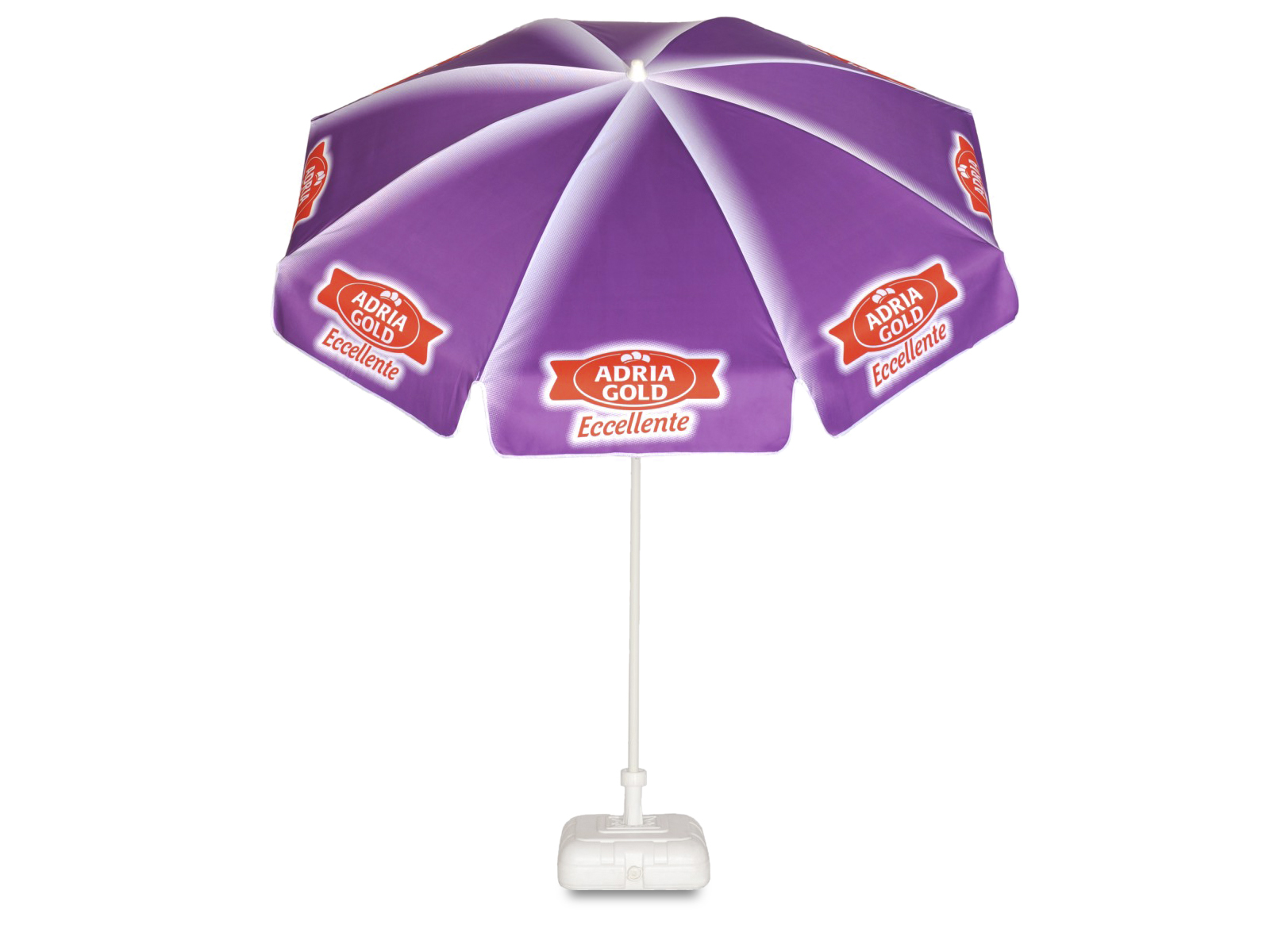 Parasol de plage octogone 2 x 2 m