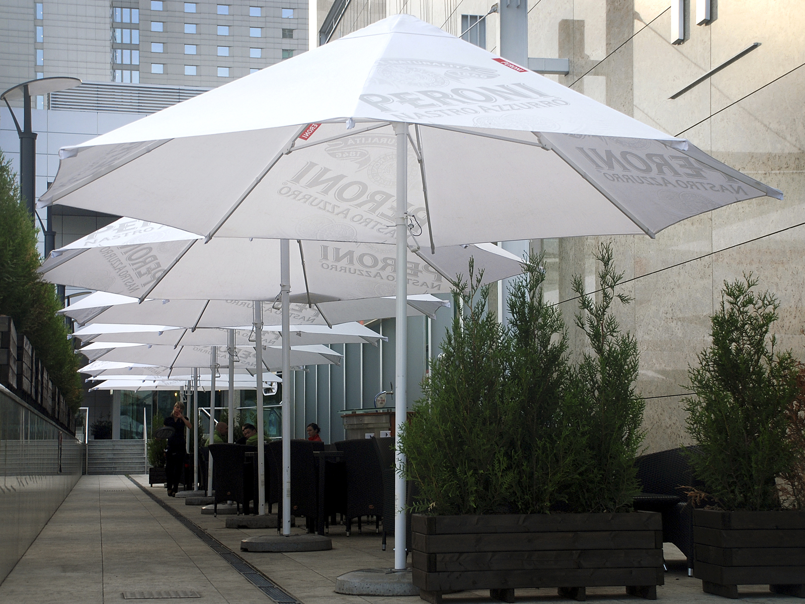 Parasol pop-up octogone 3,5 x 3,5 m