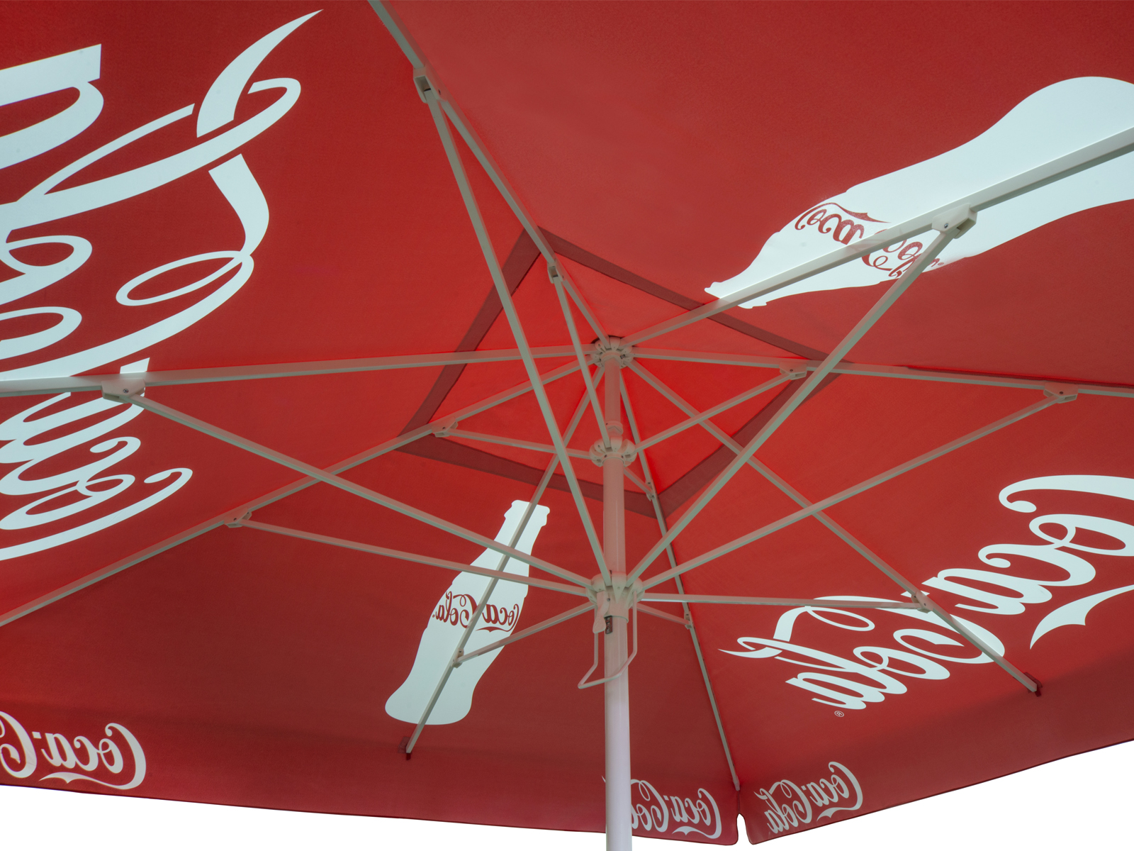 Parasol téléscopique carré 3 x 3 m