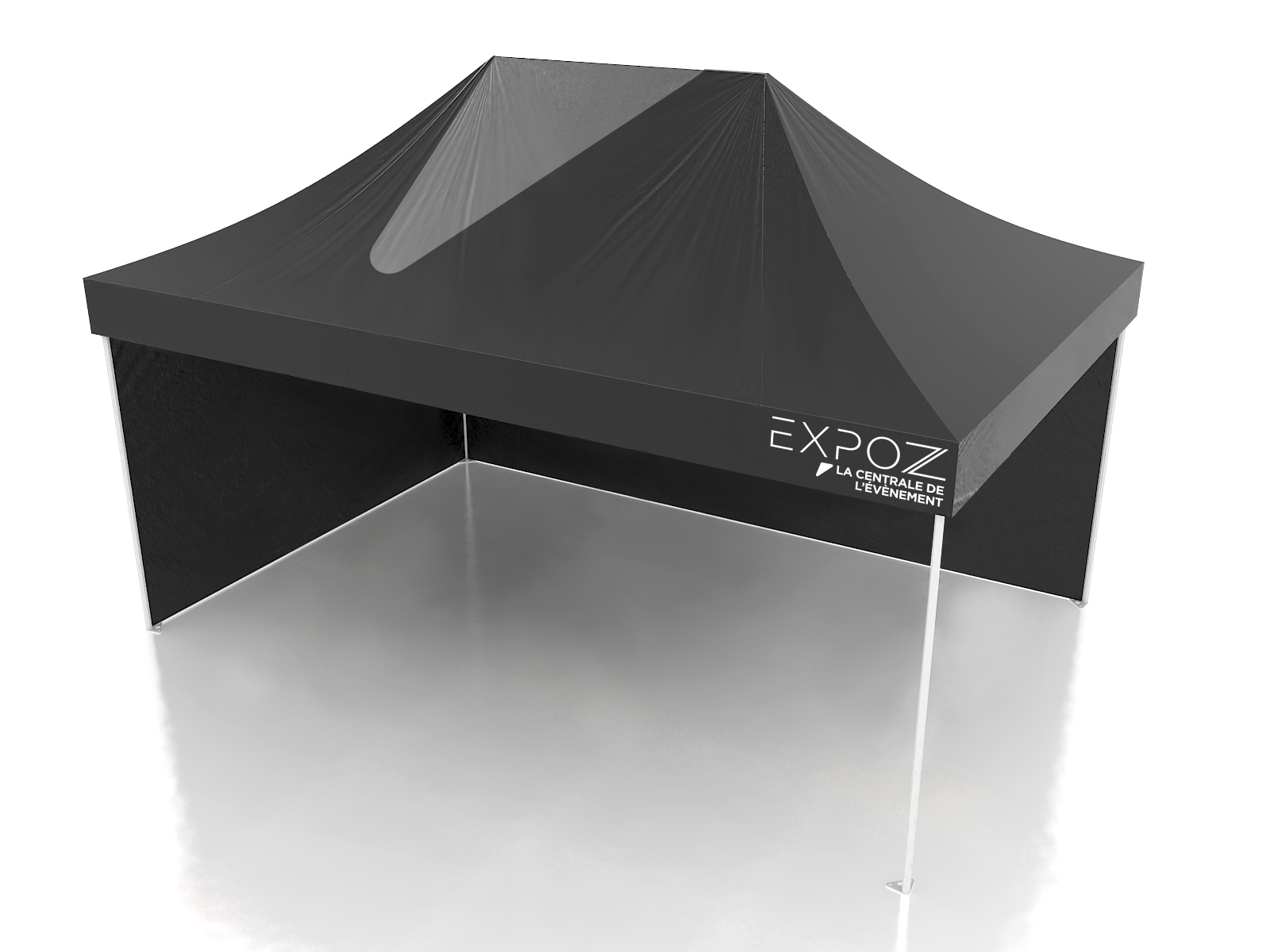 Tente pliante Pro 8 x 4 m