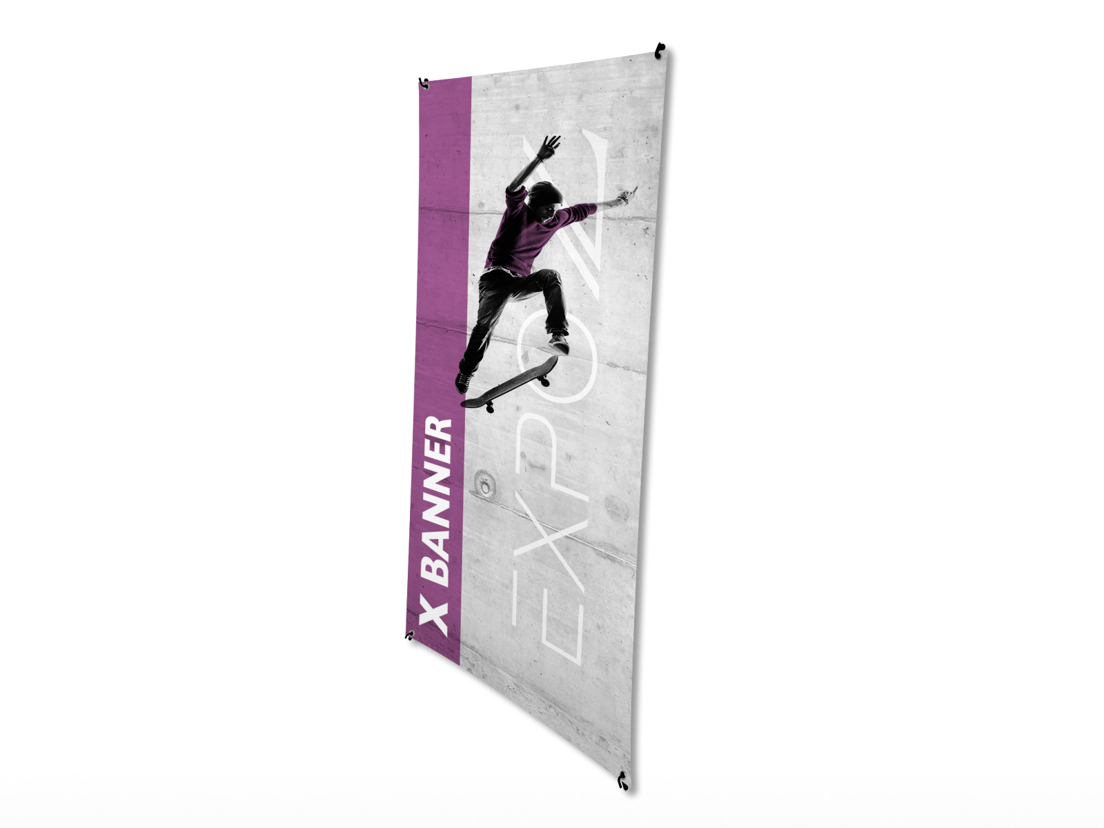 X banner 60 x 160 cm