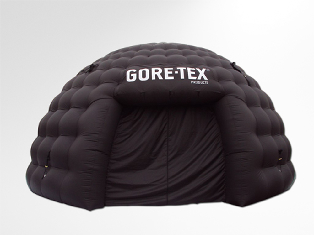 Tente gonflable Ice 5 m - Goretex  - Exemple de réalisation