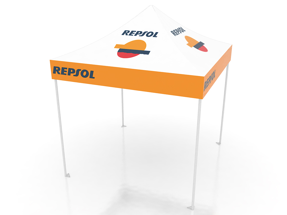 Expotent Pro 3x3 m - Repsol  - Exemple de réalisation