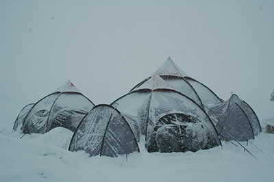 The Camp de Base Bivouac Experience - French Alps