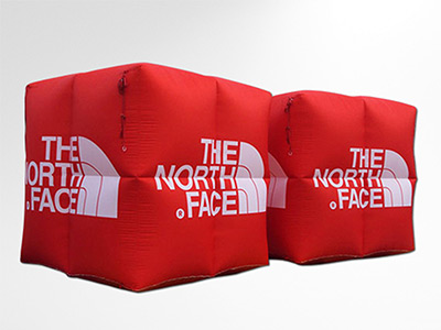 Air Cube North Face 3 x 3 m - Impression complète par sublimation haute définition