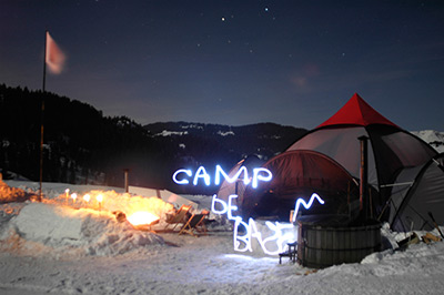 The Camp de Base Bivouac Experience - French Alps