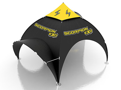 Expodôme 6 m Scorpion Exo - Sérigraphie