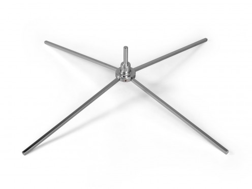 Pied en Croix 3,1kg Rotateur pour Oriflamme Shark Flag