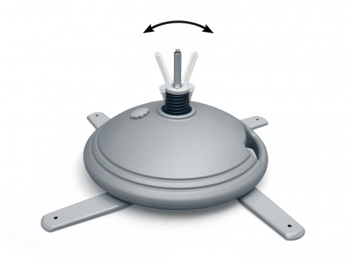 Pied Remplissable Rotateur et Ressort pour Oriflamme Shark Flag